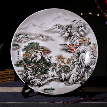 景德鎮(zhèn)陶瓷掛盤看盤