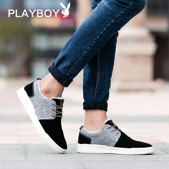 花花公子（PLAYBOY）男士黑色（加棉款） 41