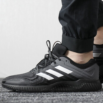 阿迪達(dá)斯（Adidas）跑步鞋AC8182 黑/銀 新版 
