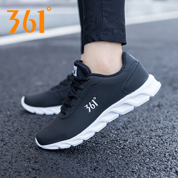 361度跑步鞋烏黑色/361度白 44，39，40，41，43