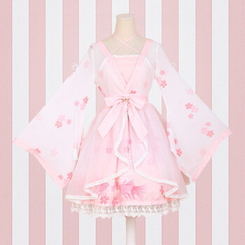 日系和服連衣裙