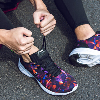 李寧（LI-NING）跑步鞋橙色/新基礎(chǔ)黑 