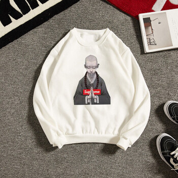 古萊登（GODLIKE） 長(cháng)袖 男士T恤 和尚白色衛衣 S，XL，L，XXXL，XXL，M