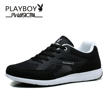 花花公子（PLAYBOY）男士黑色單網(wǎng) 42