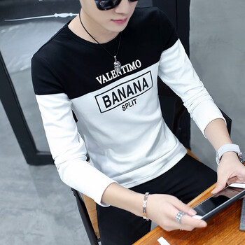 傳奇保羅（CHUANQIBAOLUO） 長袖 男士T恤 2058白色 XL，L，M，XXL，XXXL