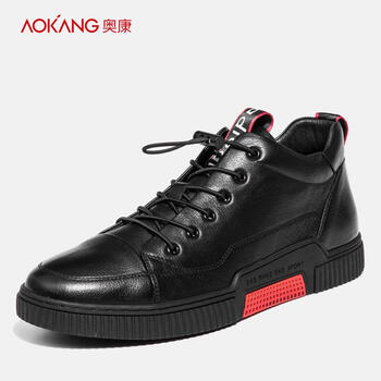 奧康（Aokang）男士黑色181032020 38