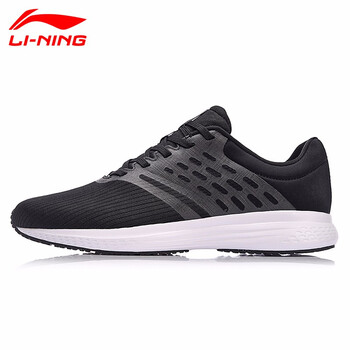李寧（LI-NING）跑步鞋標準黑/標準白(女款) 44，39.5，39，41.5，41，42，43