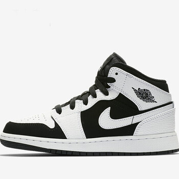 NIKE籃球鞋554274/554725-113黑白熊貓 