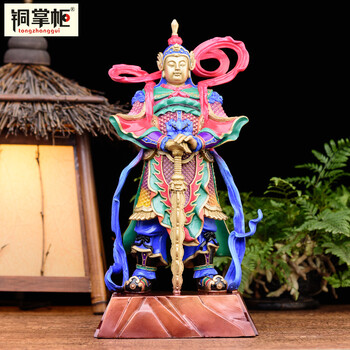 純銅佛像擺件