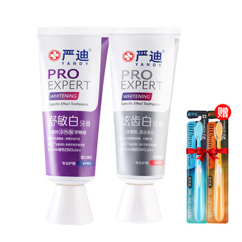 嚴(yán)迪（YANDY）牙膏110g*2