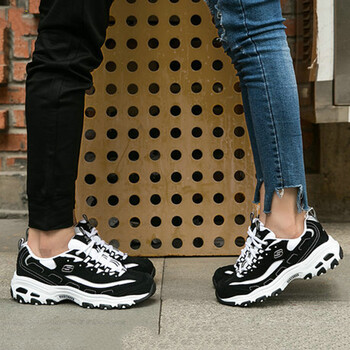 斯凱奇（SKECHERS）跑步鞋52675-BKW/男鞋 