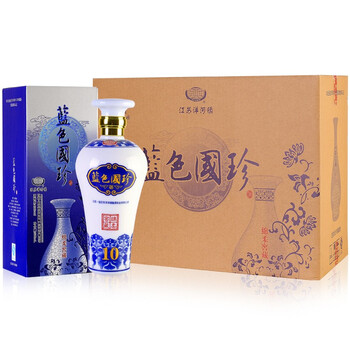 陽河藍色國珍42%750ml及以上，500ml×6 濃香型，濃香