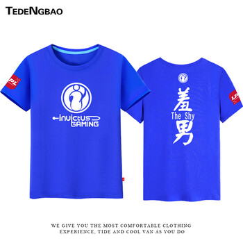 特登堡（TEDENGBAO） 短袖 男士T恤 藍色5 S，XL，L，XXXL，M，XXL