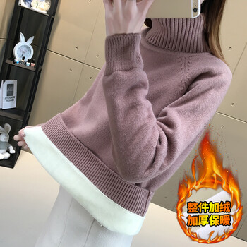 純色毛衣，微胖妹子的福音
