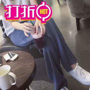 顯瘦闊腿褲，微胖妹子的福音