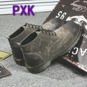 PXK男士暗咖 【高幫款】 38