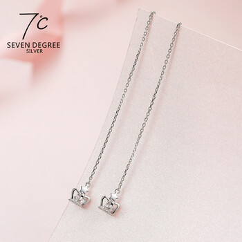 七度（SEVEN DEGREE）耳線925銀