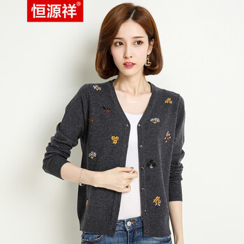 時(shí)尚長(zhǎng)袖針織開衫，溫暖你的心