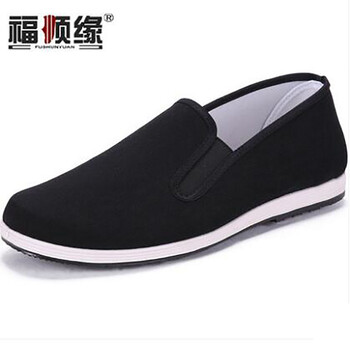 福順緣（FUSHUNYUAN）男士A-106黑色 38