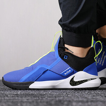 耐克（NIKE）籃球鞋賽道藍(lán)AO2920-400/前掌zoom氣墊 44.5