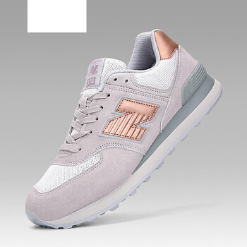 tectop跑步鞋淺灰金 