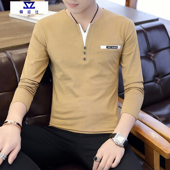 尊威仕（ZUNWEISHI） 短袖 男士T恤 954卡其 XL，L，XXL，XXXL，M