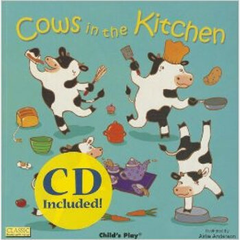 cows in the kitchen
