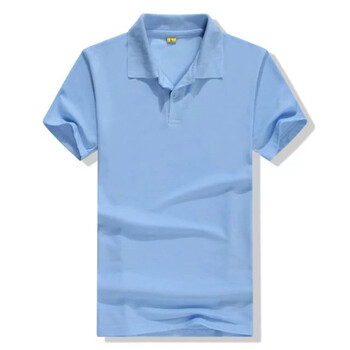 黑法兒（Hei Fa Er） 短袖 男士T恤 湖藍色 