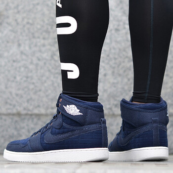 耐克(Nike)籃球鞋638471-403 AJ1運(yùn)動(dòng)高幫藍(lán)色男鞋 42.5，43.5，43