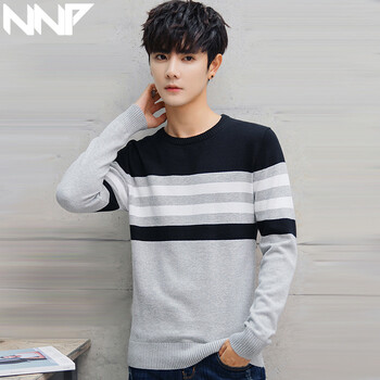 NNP 長(zhǎng)袖 男士T恤 淺灰 S，XL，L，XXXL，XXL，加大，M