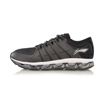 李寧（LI-NING）跑步鞋新基礎黑/銀色-3 35，37.5，36，37，38，39，35.5