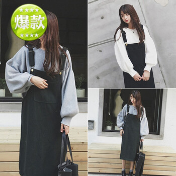 時(shí)尚長(cháng)袖連衣裙，打造優(yōu)雅小仙女