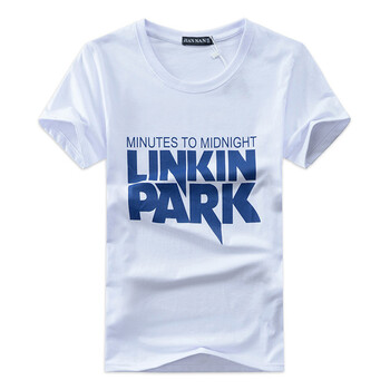 LIKEFIVE 短袖 男士T恤 linkinpark白 