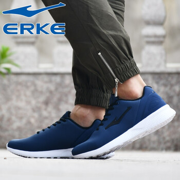 鴻星爾克（ERKE）跑步鞋2277墨水藍(lán)  