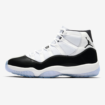 耐克Nike籃球鞋378037-100黑白 42