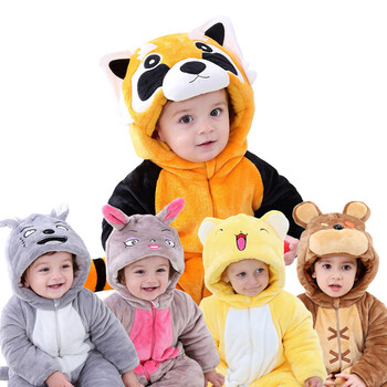 嬰幼連體卡通服