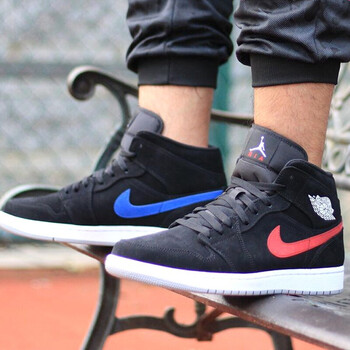 耐克（NIKE）籃球鞋紅藍(lán)勾 554724-065 男款 