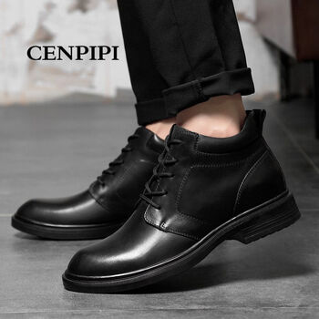 CENPIPI男士黑色單鞋9122 47