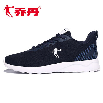 喬丹跑步鞋白色黑色4310215  