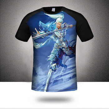 赫搏（HEBO DESIGN） 短袖 男士T恤 趙信 S，XL，L，XXXL，M，XXL