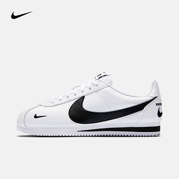 耐克（NIKE）板鞋807480-104 白/黑 