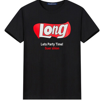瑞托崔普 短袖 男士T恤 LONG-黑色 