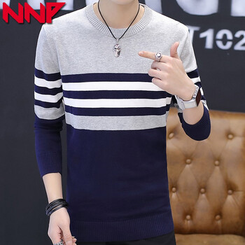 NNP 長(zhǎng)袖 男士T恤 寶藍(lán) S，XL，L，M，XXXL，加大，XXL