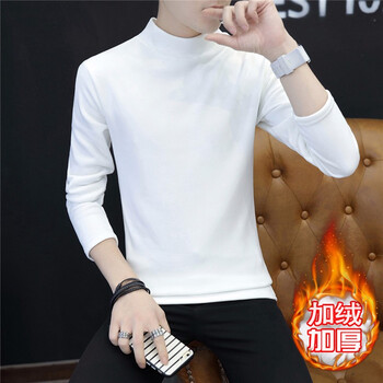 奕聰（YI CONG） 長袖 男士T恤 166白色 XL，L，XXXL，M，XXL