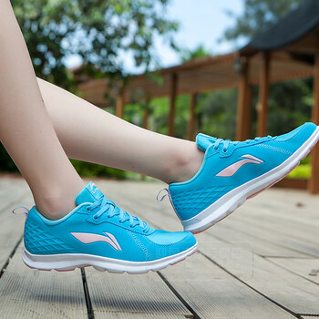 李寧（LI-NING）跑步鞋海豚藍(lán) 37