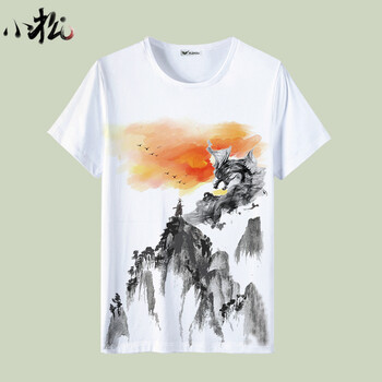 SCNDEWMY 短袖 男士T恤 銀色 【4】 S，L，M