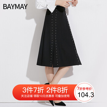 baymay,中長裙,baymay,元素,樣式,新款,中長裙,流行,新款,趨勢