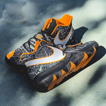 耐克（NIKE）籃球鞋AO2919-902  黑橙 
