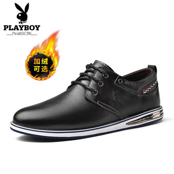 花花公子（PLAYBOY）男士黑色（加絨） 35.5
