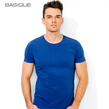 元本 短袖 男士T恤 寶藍色 S